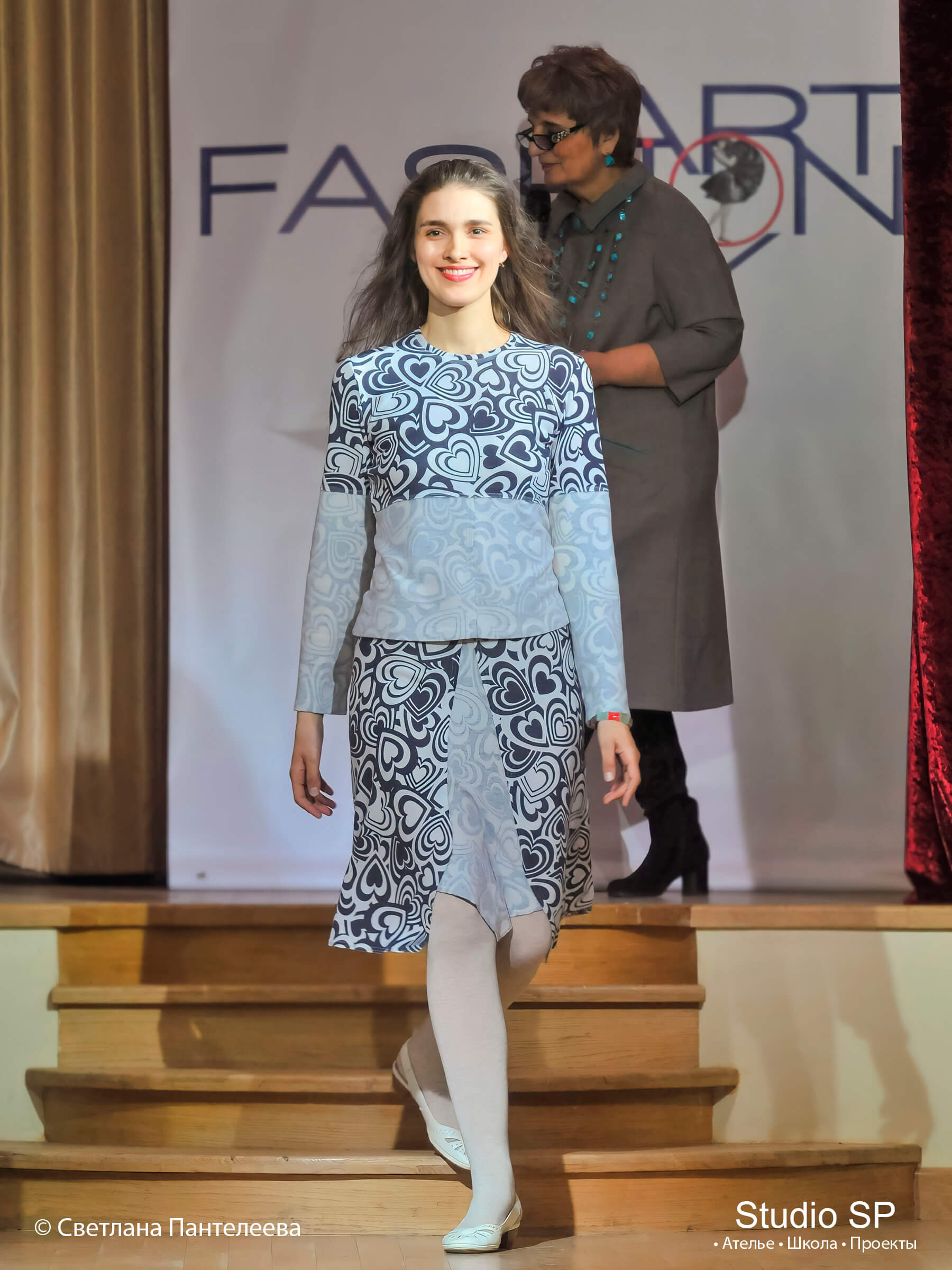 После показа коллекции «Прогулка по городу» на «Art fashion day»