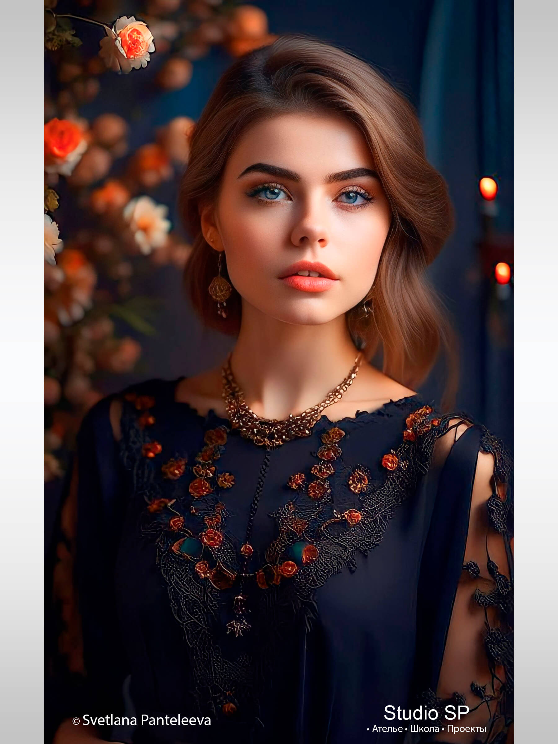 Цветочные мотивы - декор / Серия фото