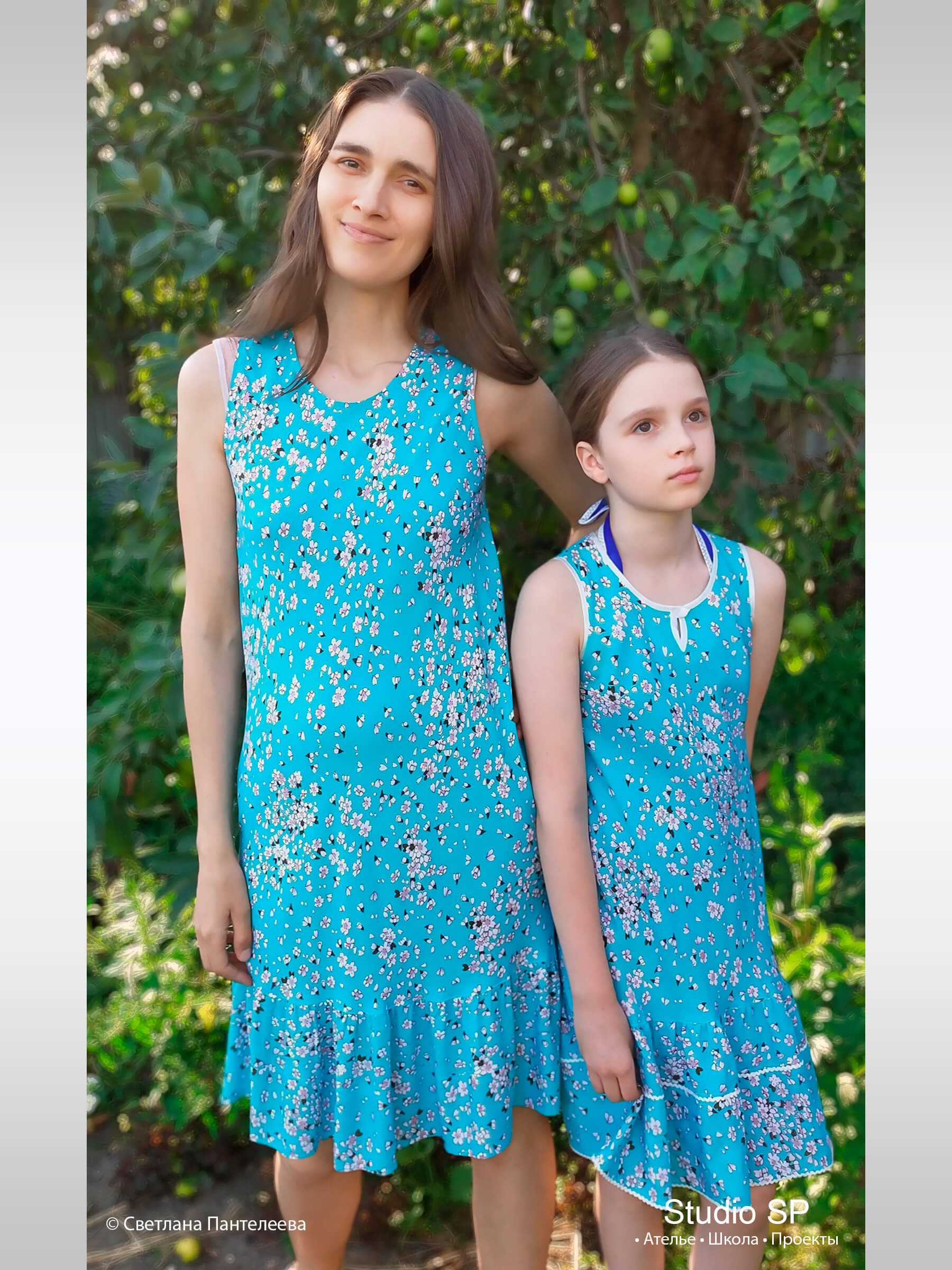 Летние платья в стиле Family look